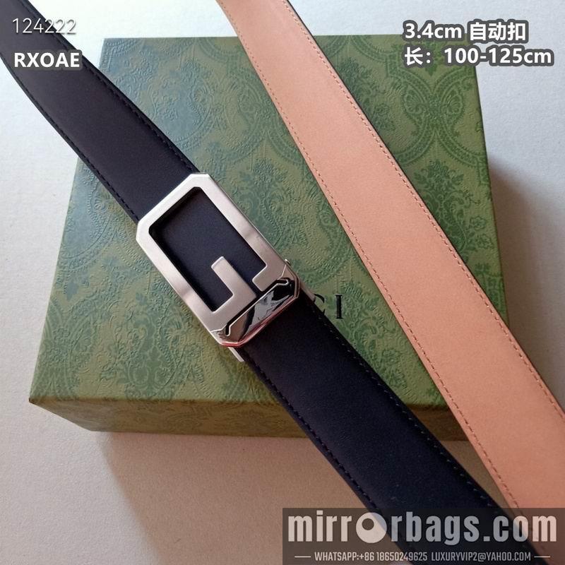 Replica Gucci belt 34mmX100-125cm 8L23