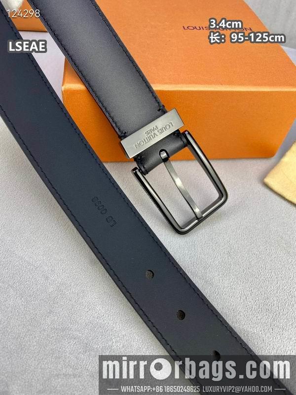 Replica LV belt 34mmX95-125cm 8L26