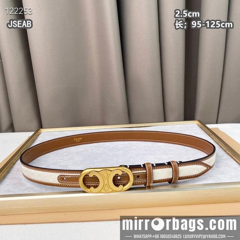 Replica Celine belt 25mmX95-125cm 8L25