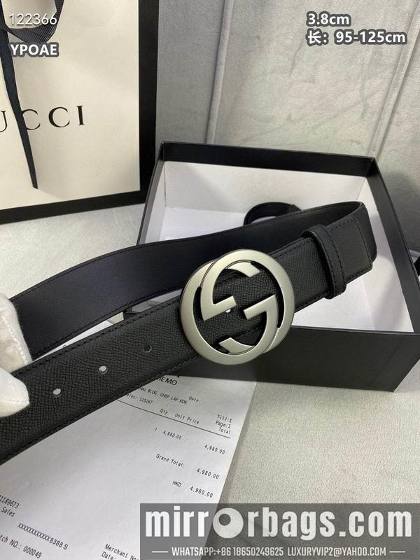 Replica Gucci belt 38mmX95-125cm 8L22