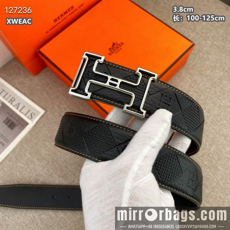 Replica Hermes belt 38mmX100-125cm 8L46