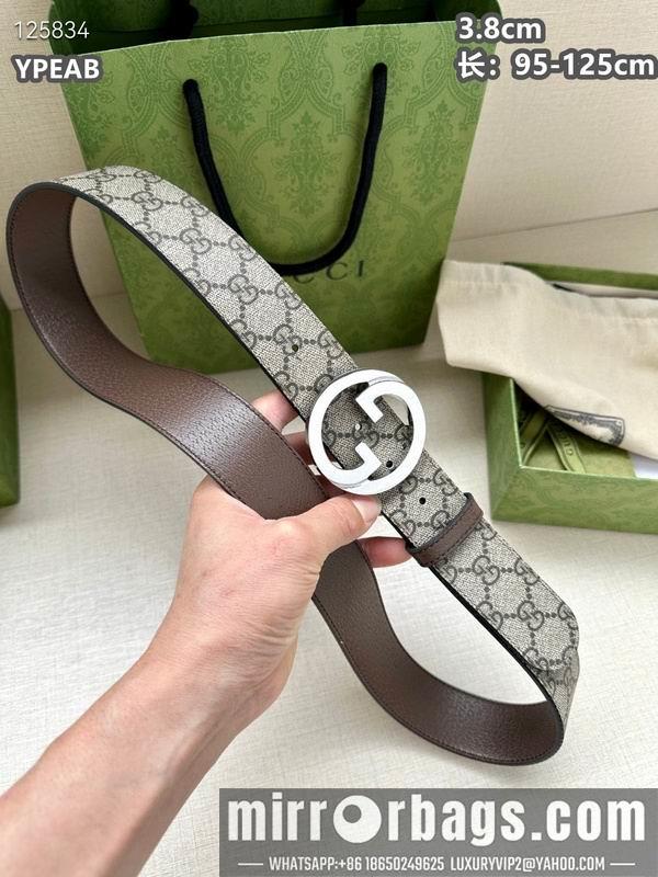 Replica Gucci belt 38mmX95-125cm 8L08