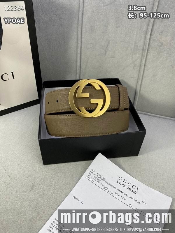 Replica Gucci belt 38mmX95-125cm 8L22