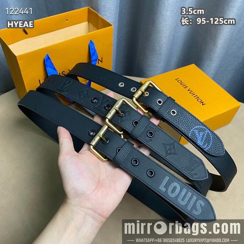 Replica LV belt 35mmX95-125cm 8L33