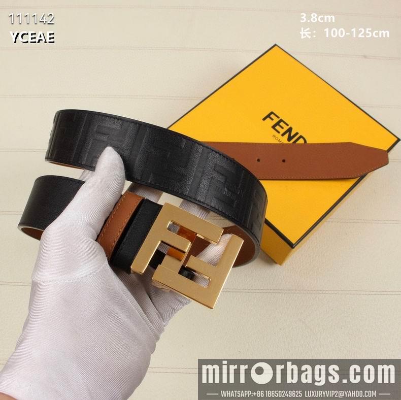 Replica Fendi Belt 38mmX100-125CM 8L07