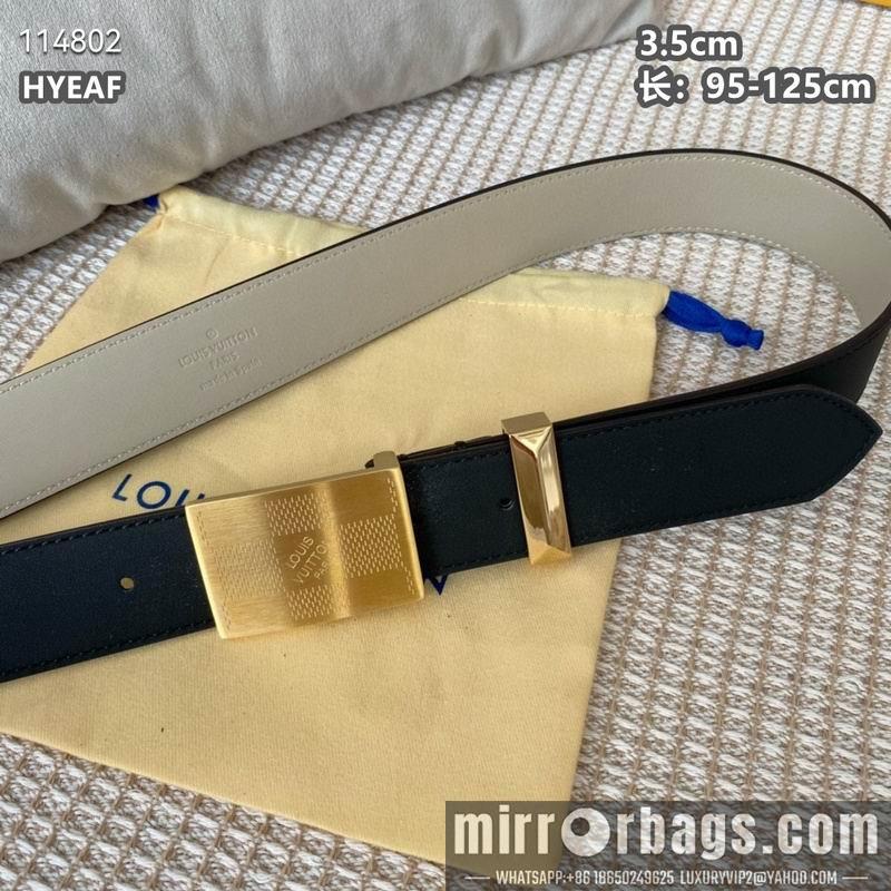 Replica LV belt 35mmX95-125cm 8L19