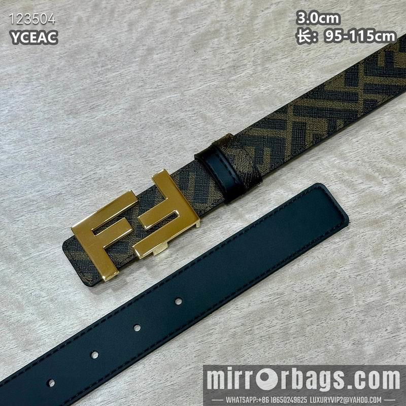 Replica Fendi belt 30mmX95-115cm  8L20