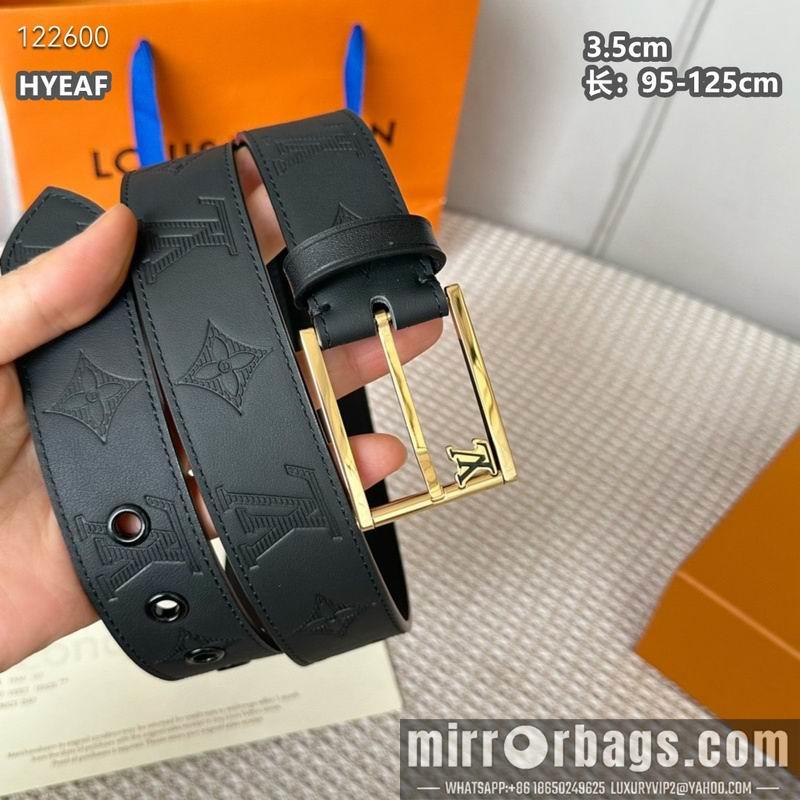Replica LV belt 35mmX95-125cm 8L34
