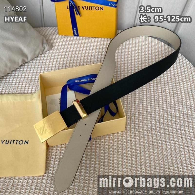 Replica LV belt 35mmX95-125cm 8L03