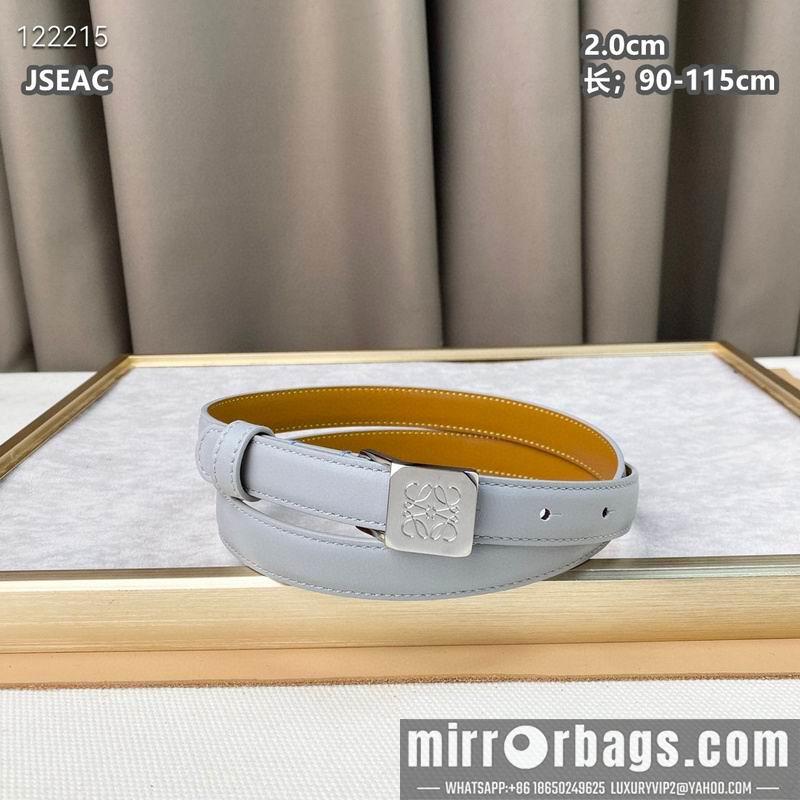 Replica Loewe belt 20mmX90-115cm 8L04