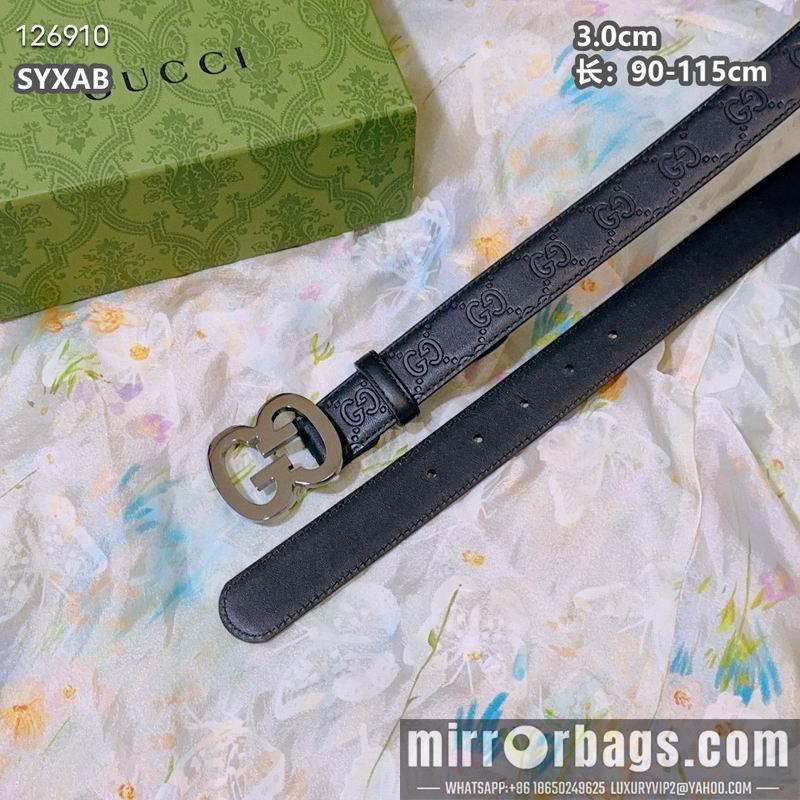Replica Gucci belt 30mmX90-115cm 8L25