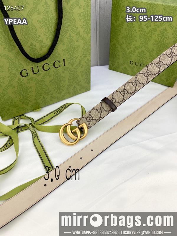 Replica Gucci belt 30mmX95-125cm  8L20