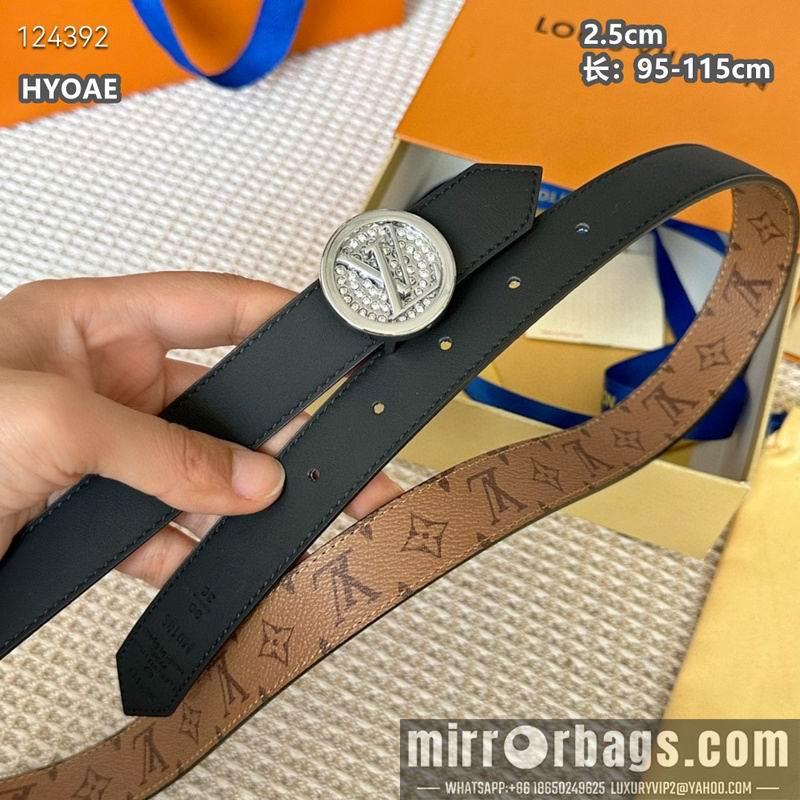 Replica LV belt 25mmX95-115cm 8L13