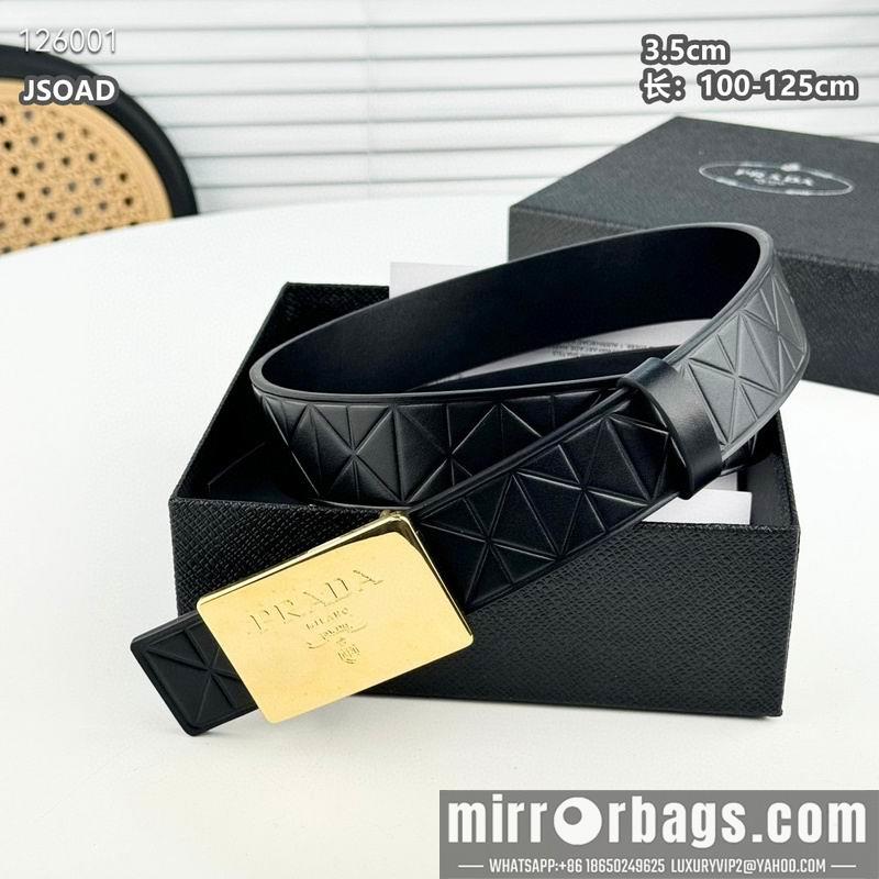 Replica Prada belt 35mmX100-125cm 8L37