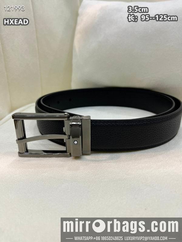 Replica Montblanc belt 35mmX95-125cm 8L04