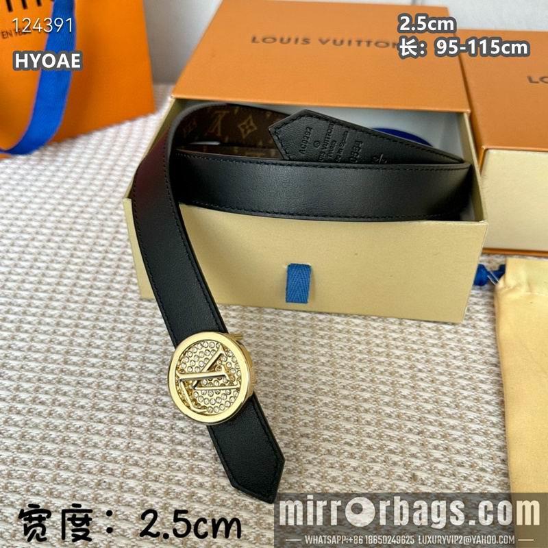 Replica LV belt 25mmX95-115cm 8L13