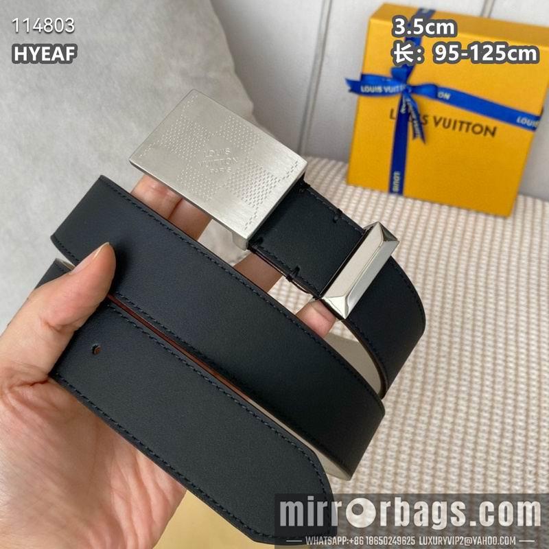 Replica LV belt 35mmX95-125cm 8L03