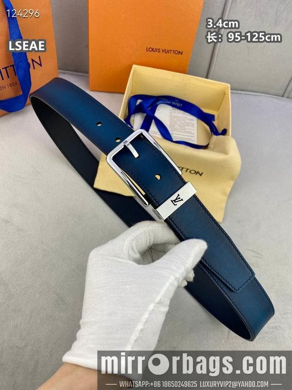 Replica LV belt 34mmX95-125cm 8L27