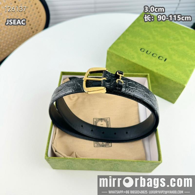 Replica Gucci belt 30mmX90-115cm  8L01