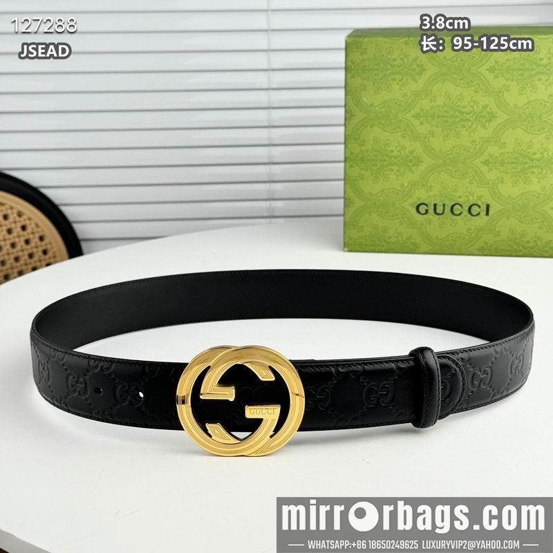 Replica Gucci belt 38mmX95-125cm 8L44