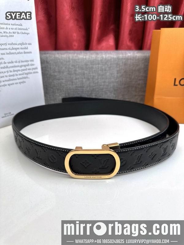 Replica LV belt 35mmX100-125cm 8L81