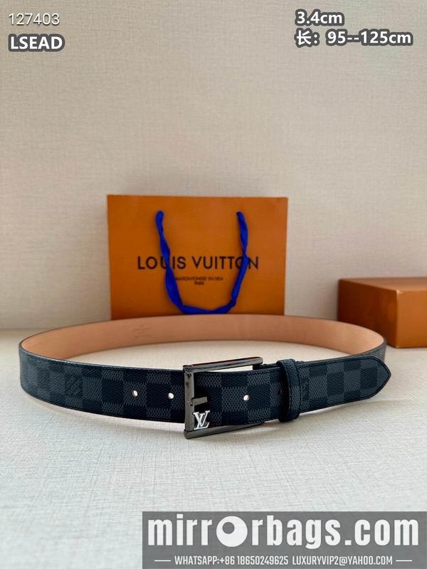 Replica LV belt 34mmX95-125cm 8L32