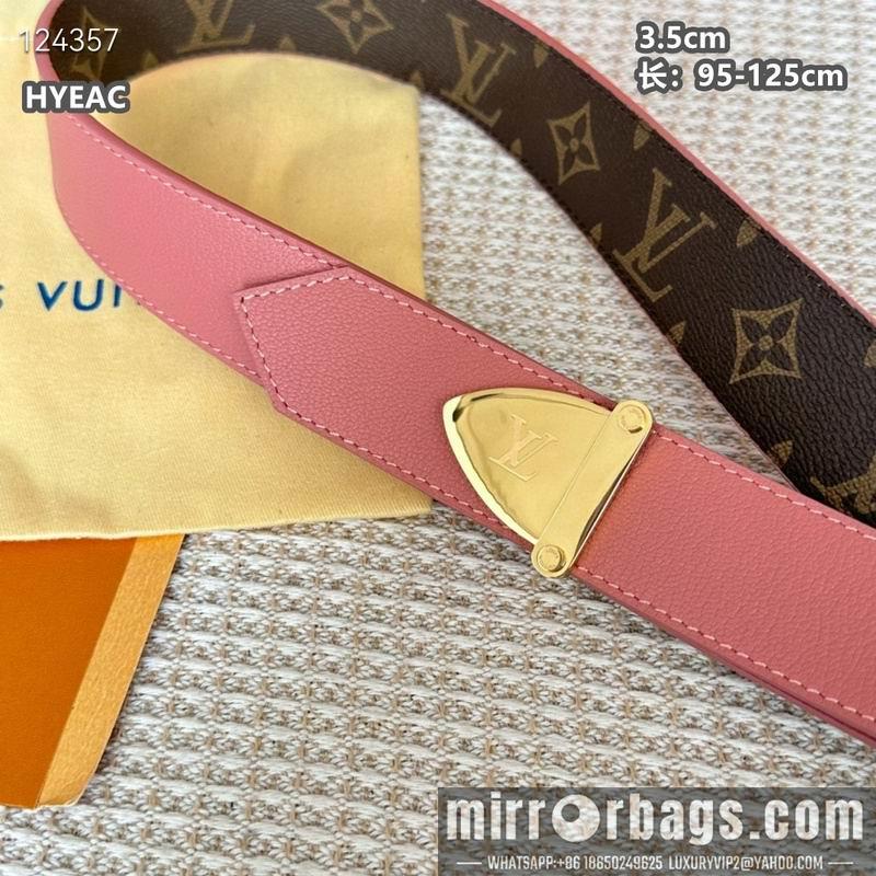 Replica LV belt 35mmX95-125cm 8L15