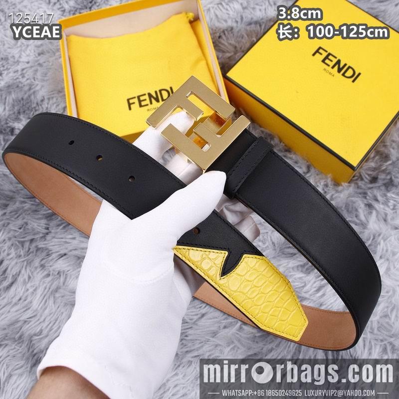 Replica Fendi belt 38mmX100-125cm  8L19