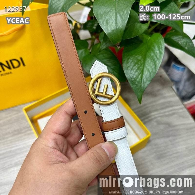 Replica Fendi belt 20mmX100-125cm 8L22
