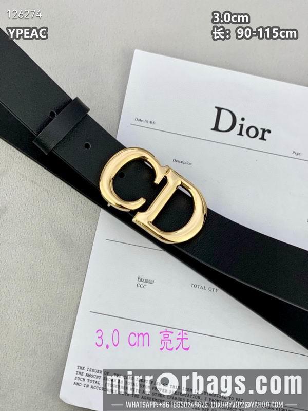 Replica Dior belt 30mmX90-115cm 8L111004