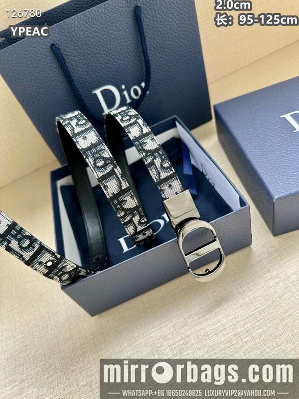 Replica Dior belt 20mmX95-125cm 8L22