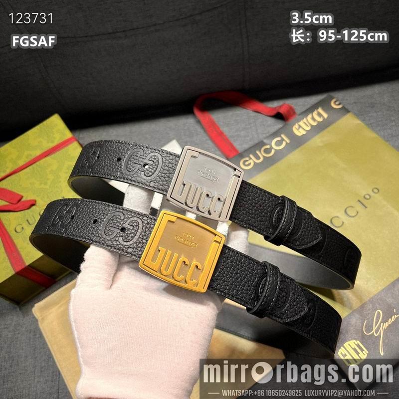 Replica Gucci belt 35mmX95-125cm 8L08