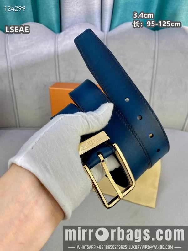 Replica LV belt 34mmX95-125cm 8L26