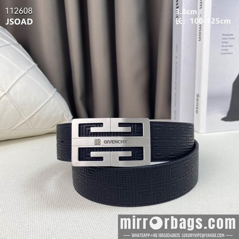 Replica Givenchy belt 38mmX100-125cm 8L01