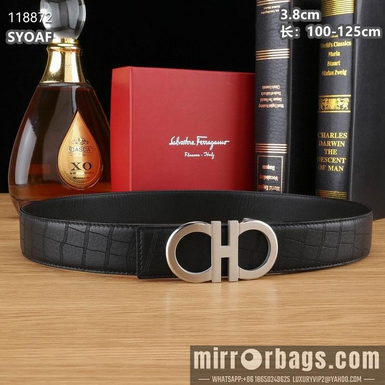 Replica Ferragamo belt 38mmX100-125cm 8L14