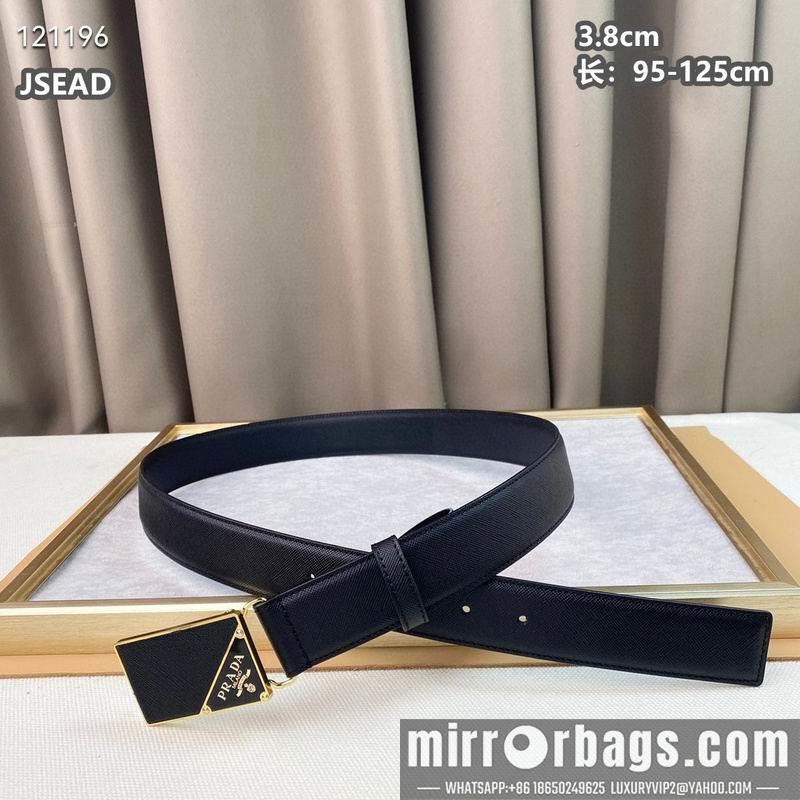 Replica Prada belt 38mmX95-125cm 8L03