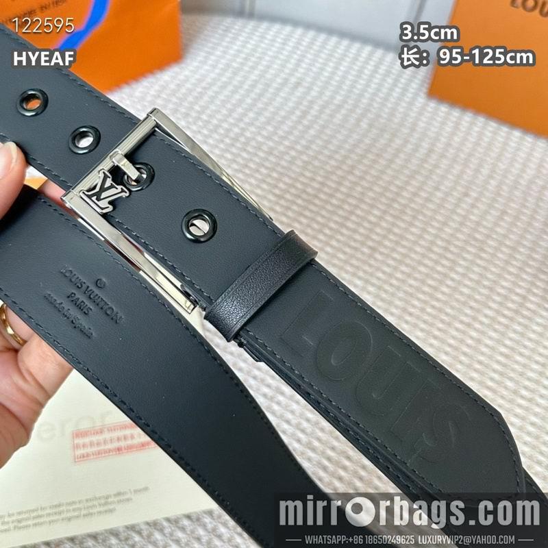 Replica LV belt 35mmX95-125cm 8L35