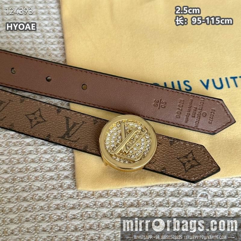 Replica LV belt 25mmX95-115cm 8L13