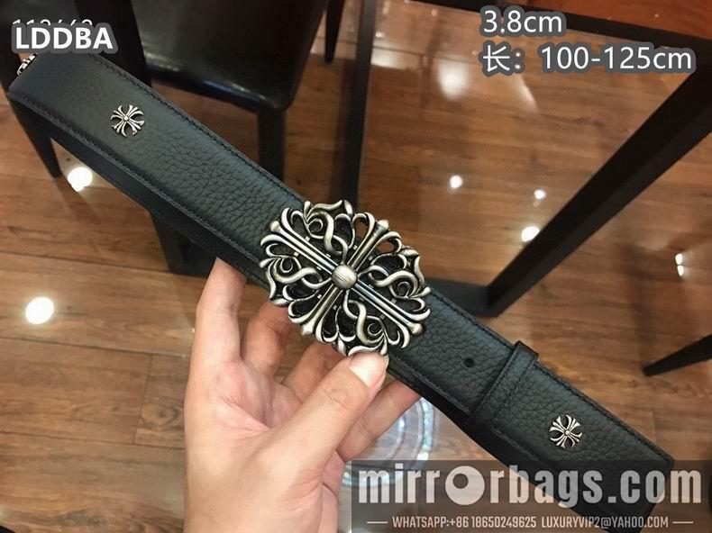 Replica Chrome Hearts belt 38mmX100-125cm 8L05