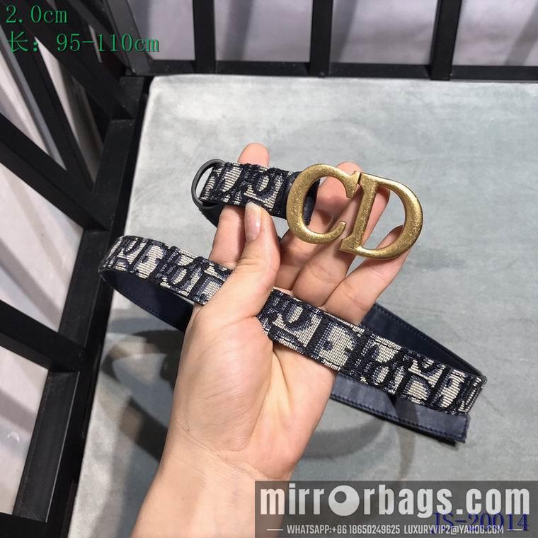 Replica Dior Belt 20mmX95-110cm 8L09
