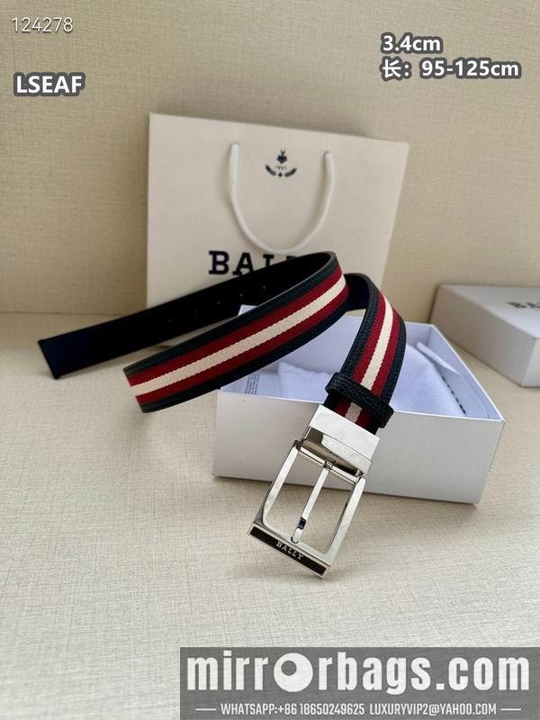 Replica Bally belt 34mmX95-125cm 8L07