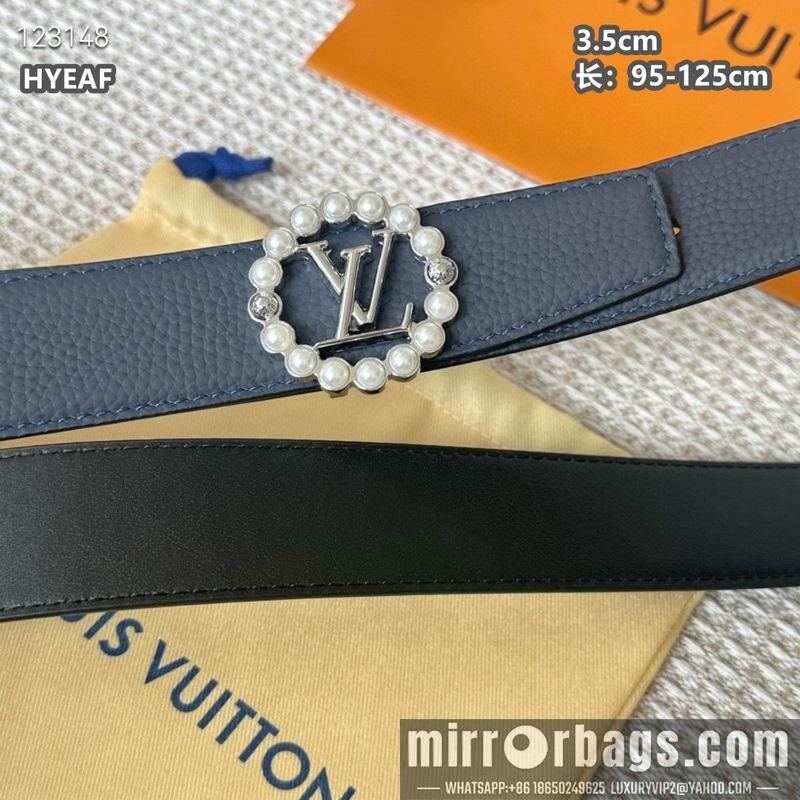 Replica LV belt 35mmX95-125cm 8L16