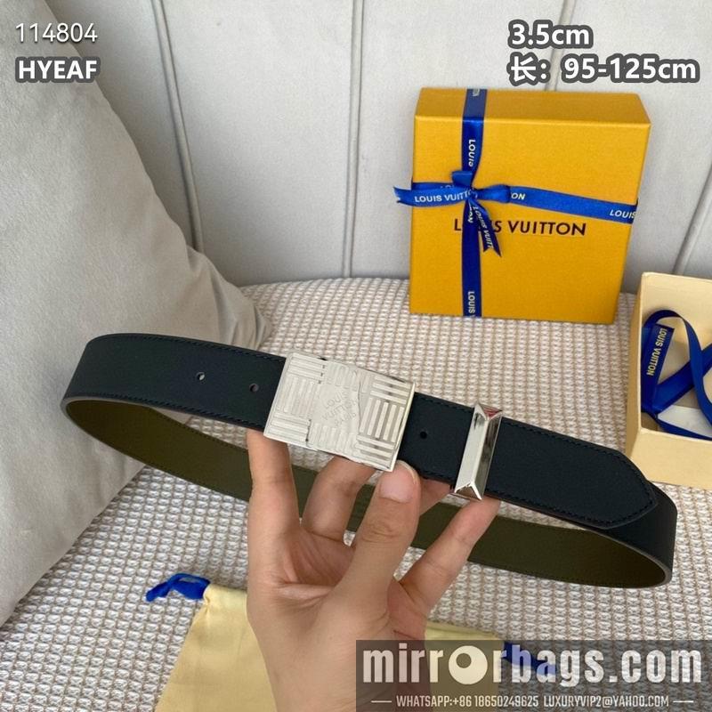 Replica LV belt 35mmX95-125cm 8L03