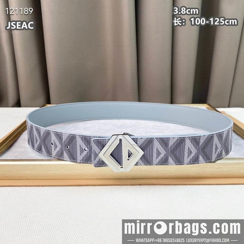 Replica Dior belt 38mmX100-125cm 8L06