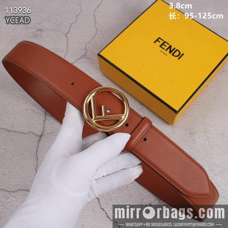 Replica Fendi Belt 38mmX95-125cm 8L02