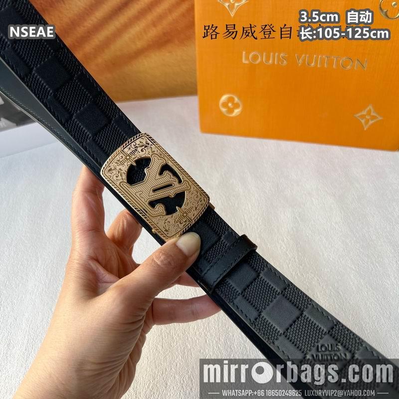 Replica LV belt 35mmX105-125cm 8L76
