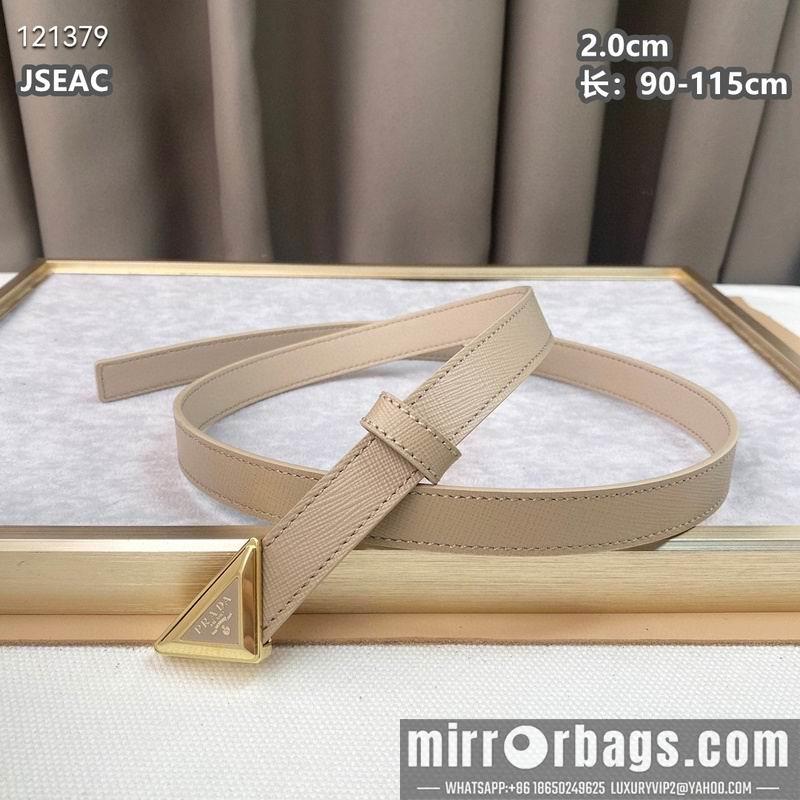Replica Prada belt 20mmX90-115cm 8L04
