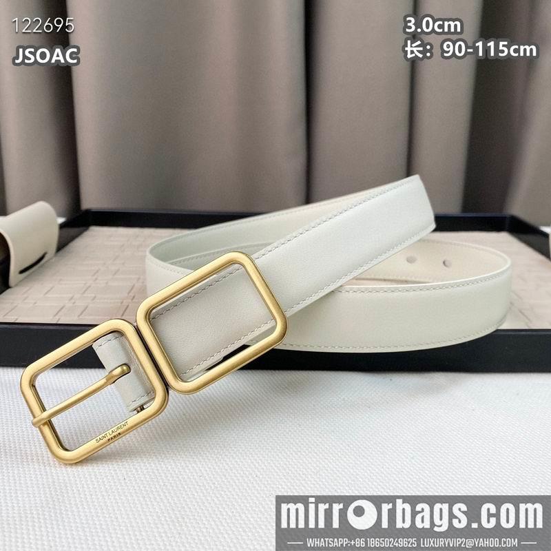 Replica YSL belt 30mm 90-115cm 8L08