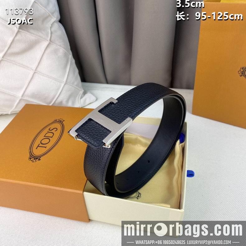 Replica Tod's belt 35mmX95-125cm 8L082502