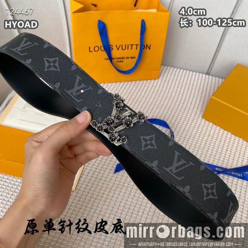 Replica LV belt 40mmX100-125cm 8L54